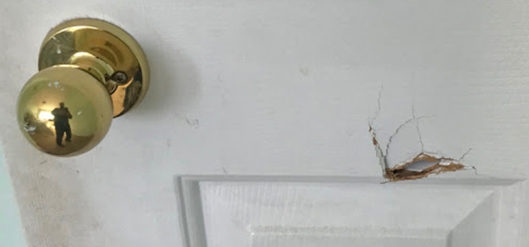 interior door hole repair La Mesa
